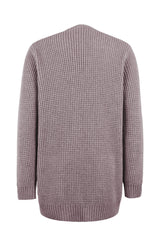 Damen Strickcardigan mit offener Front – Lässiger und bequemer Langarm-Cardigan für den Alltag