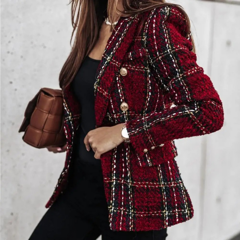 Roxxy – stilvoller formeller Damenblazer mit Knopfverschluss
