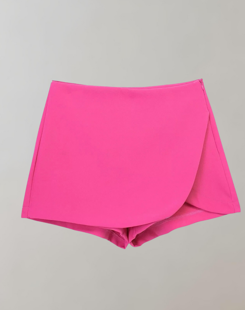 Alida - Lässige asymmetrische Miniröcke Shorts