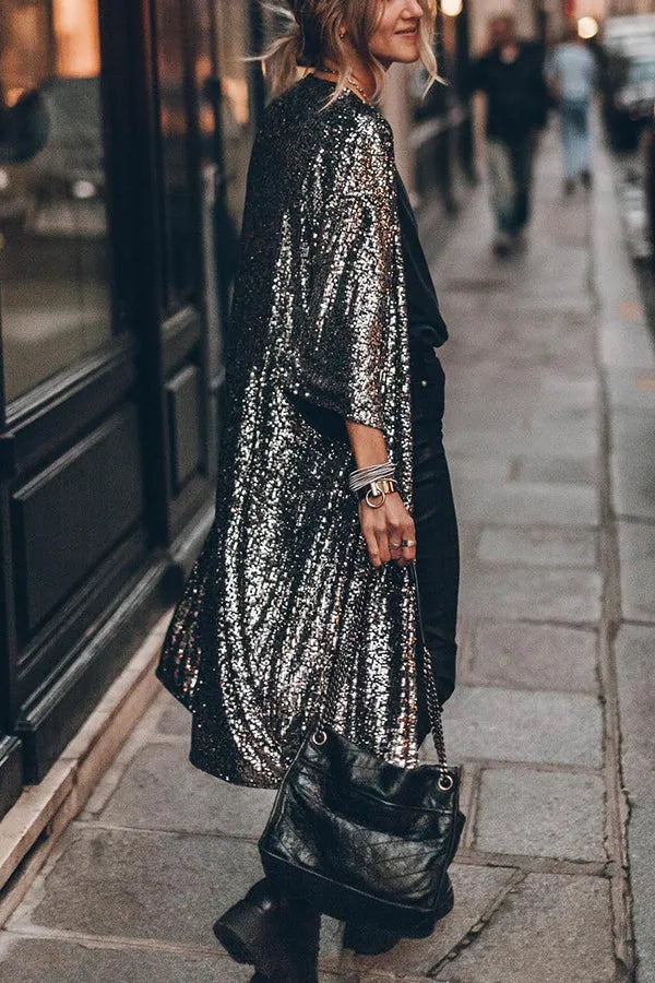 Glamouröser Herbst-Kimono für stilbewusste Frauen
