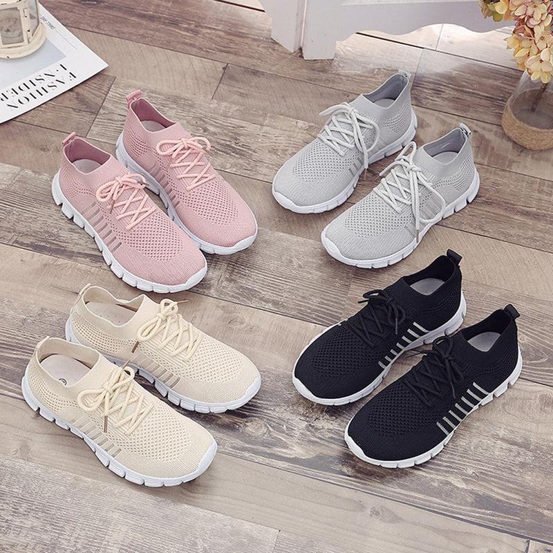 Linas - Lebendiges Mesh, leichte, bequeme Sport-Sneaker | Comfort Fit Casual Sport Sneakers damen