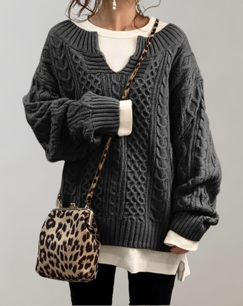Mikay - Frauen Mode schicke Pullover