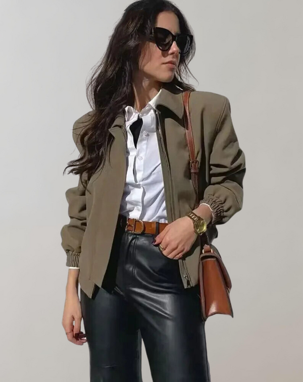Kira - Vintage lange Ärmel coat