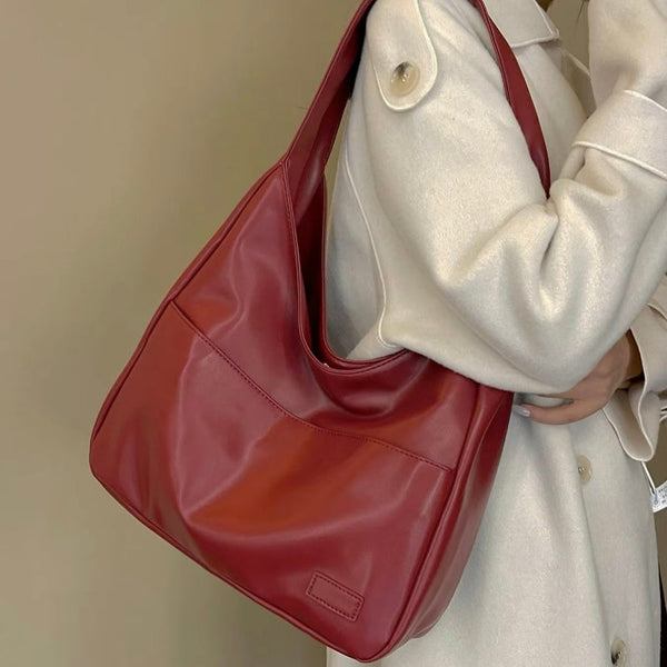 Vielseitige Vegan-Ledertasche für Damen