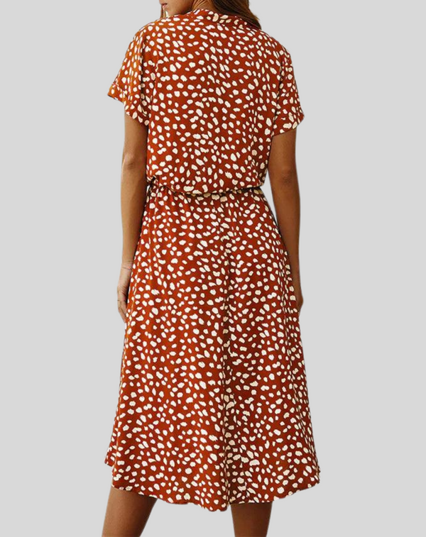 Kyra - Kleid mit Leopardenmuster