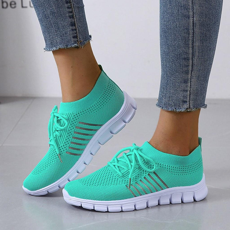 Linas - Lebendiges Mesh, leichte, bequeme Sport-Sneaker | Comfort Fit Casual Sport Sneakers damen