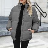 Elegante und Warmgefütterte Winterjacke für Damen