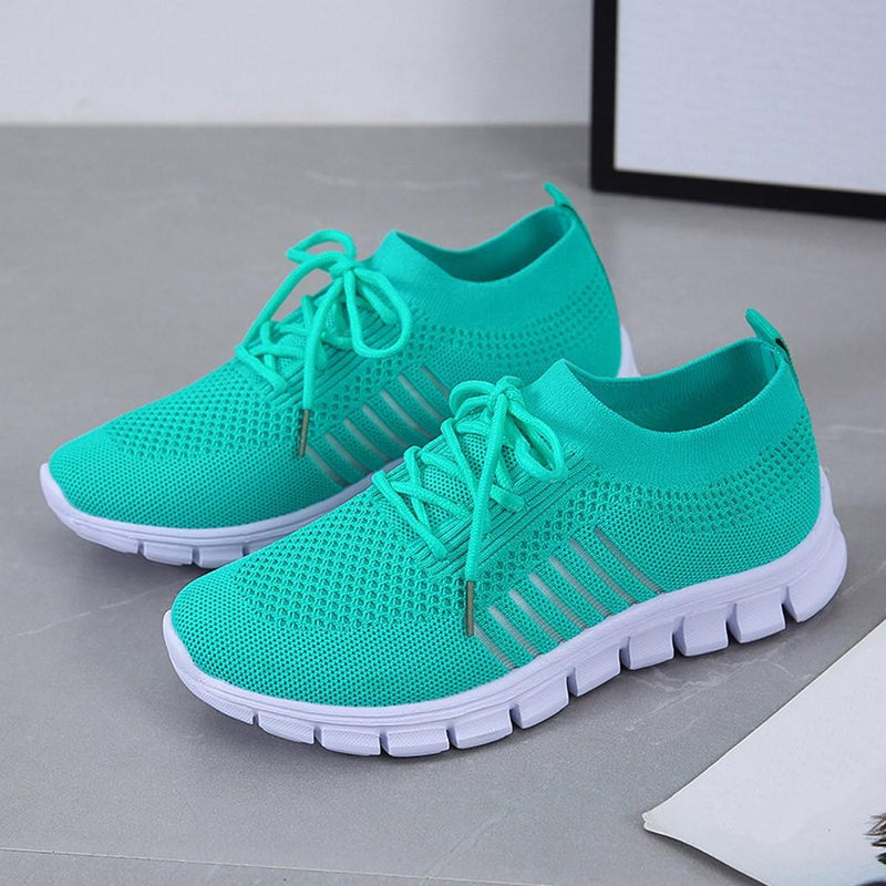 Linas - Lebendiges Mesh, leichte, bequeme Sport-Sneaker | Comfort Fit Casual Sport Sneakers damen