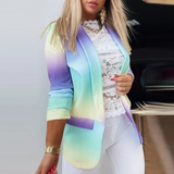 Antonia – Batik-Blazer-Streetwear-Mantel für Damen