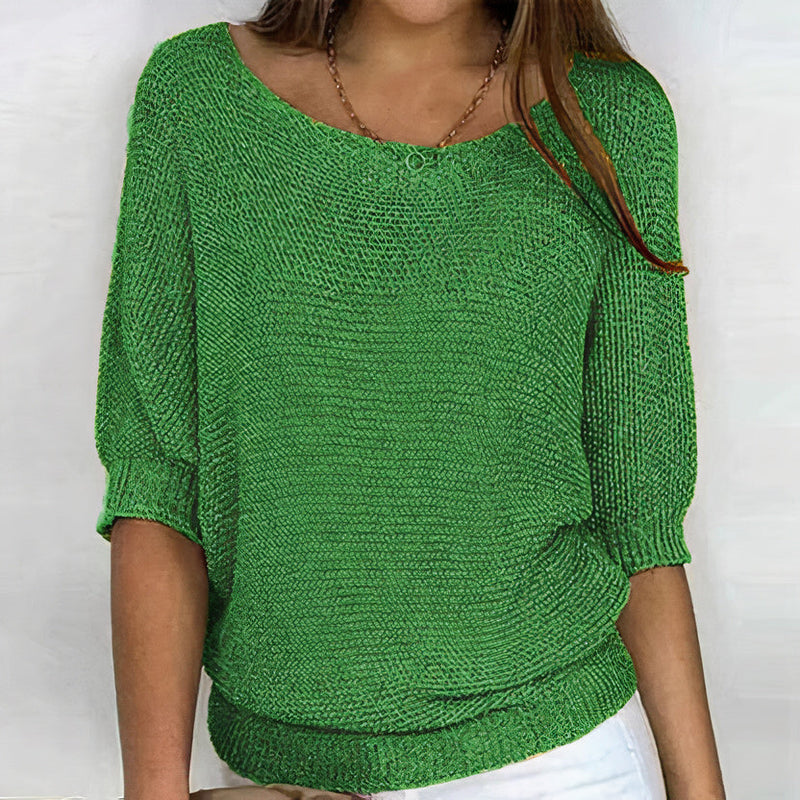 Sommerliche Eleganz - Elma Pullover