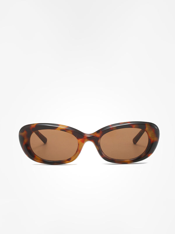 Wessa – Runde Sonnenbrille in Schildpattoptik