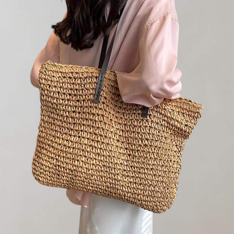 Tara - große gewebte Tragetasche | Tasche im Bohemian-Beachy-Stil