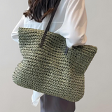 Tara - große gewebte Tragetasche | Tasche im Bohemian-Beachy-Stil