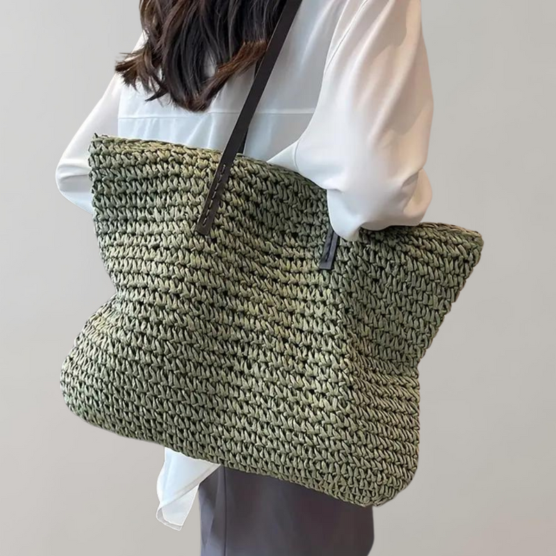 Tara - große gewebte Tragetasche | Tasche im Bohemian-Beachy-Stil