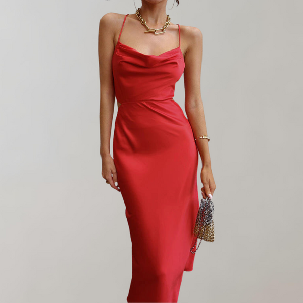 Vera - Sexy Kleid Für Damen | Abendkleid mit dünner Spitze