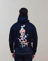 Hoodie Blau DNA Design