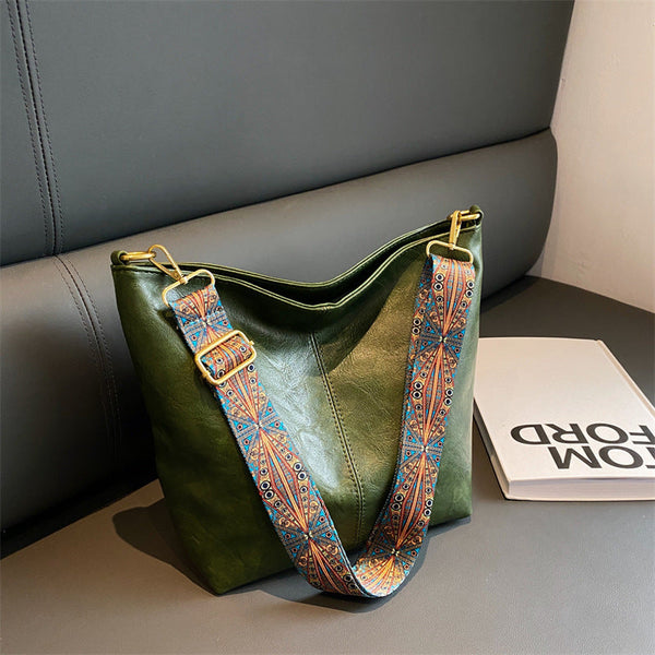 Vintage Eleganz: Stilvolle Kreuztasche für Damen