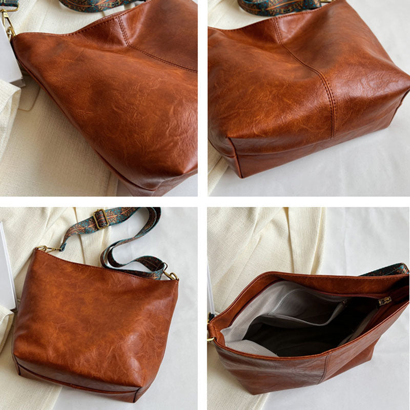 Vintage Eleganz: Stilvolle Kreuztasche für Damen