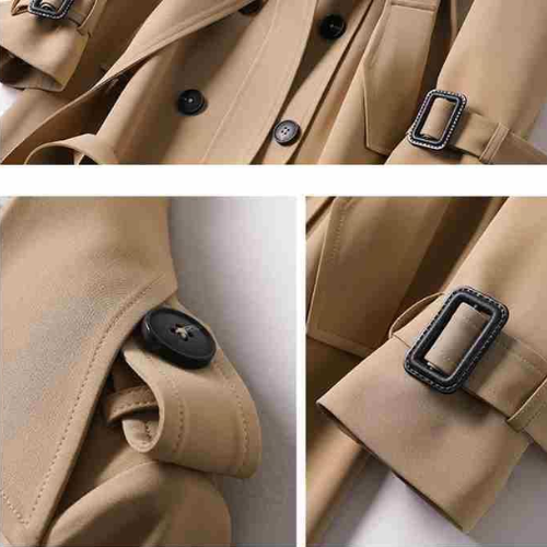 Codi™ - Trenchcoat für Damen mit doppeltem Knopfverschluss