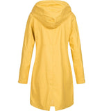Wasserdichte Damen Regenjacke mit Kapuze – Leichter Mantel für Outdoor-Aktivitäten
