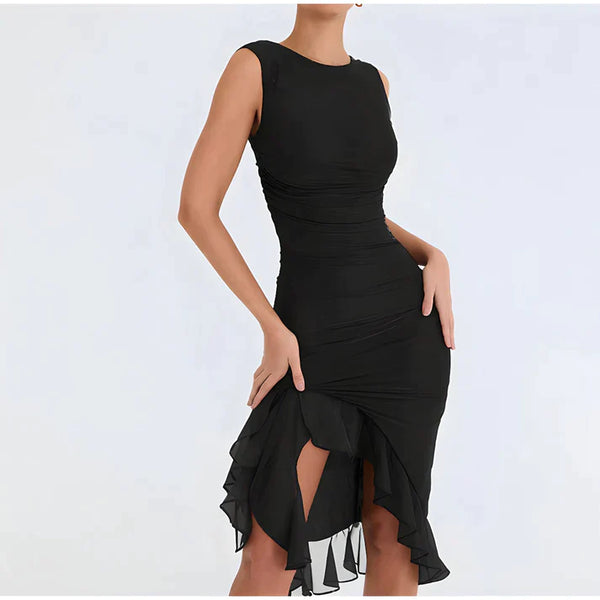 Shareen - Elegantes Bodycon-Kleid mit Rüschen