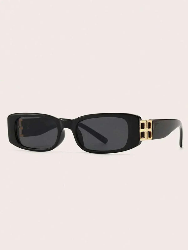 Werla - Schwarze Sonnenbrille Damen | Vintage Retro Sunglasses