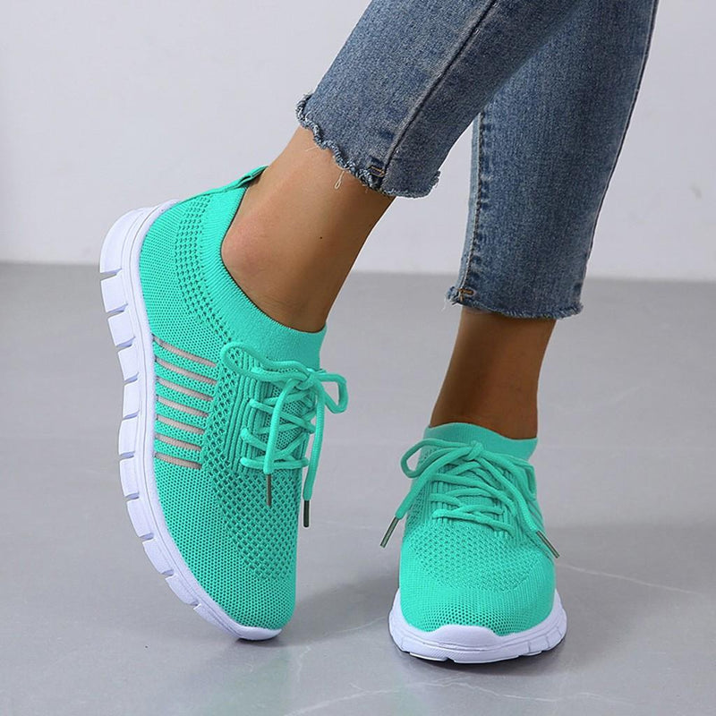 Linas - Lebendiges Mesh, leichte, bequeme Sport-Sneaker | Comfort Fit Casual Sport Sneakers damen