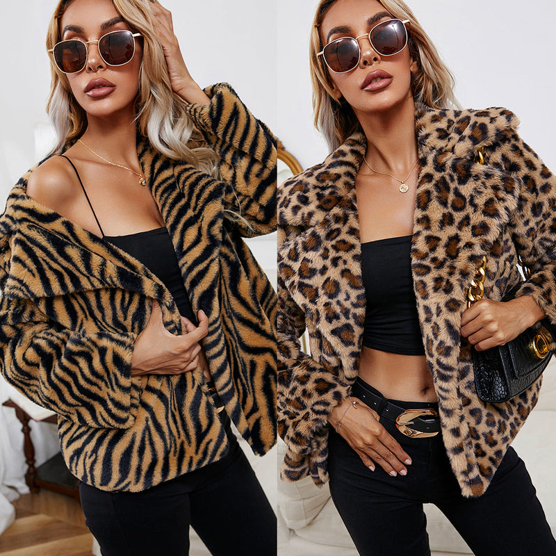 Lani | Jacke im Leoparden-Stil
