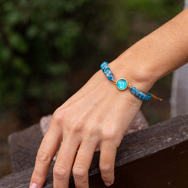 Paulita – Elegantes blaues Armband