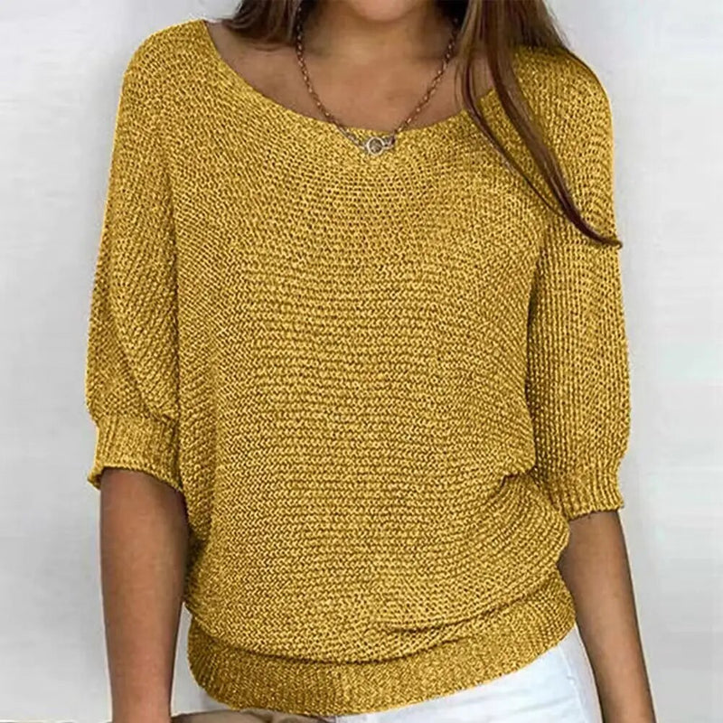 Sommerliche Eleganz - Elma Pullover