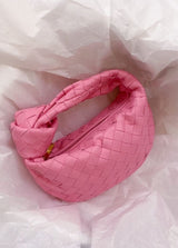 Bella - Vintage Handtasche damen | Geflochtene Tasche mit Reißverschluss im Sale